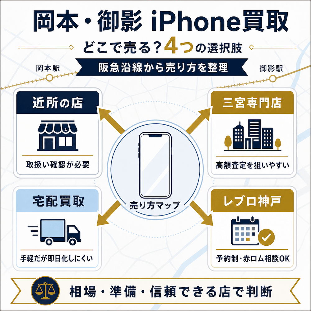 岡本・御影 iPhone買取